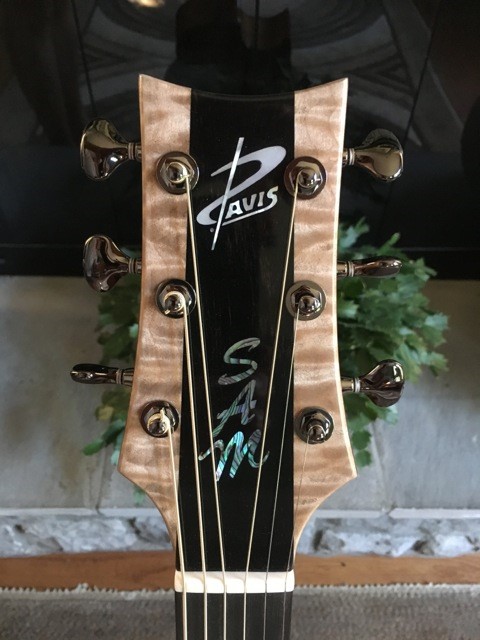 2020 Dan Davis custom acoustic Koa guitar