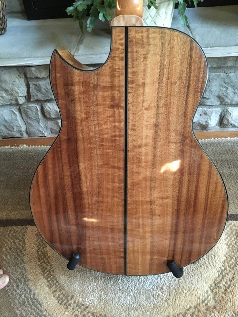 2020 Dan Davis custom acoustic Koa guitar