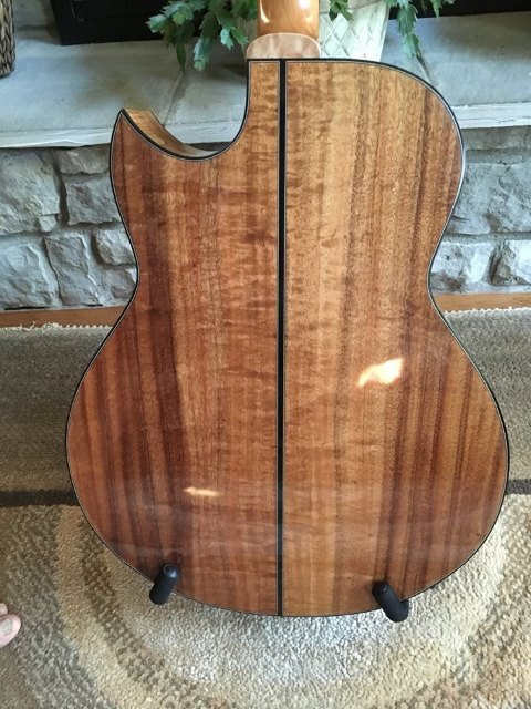 2018 Dan Davis Koa Guitar 4